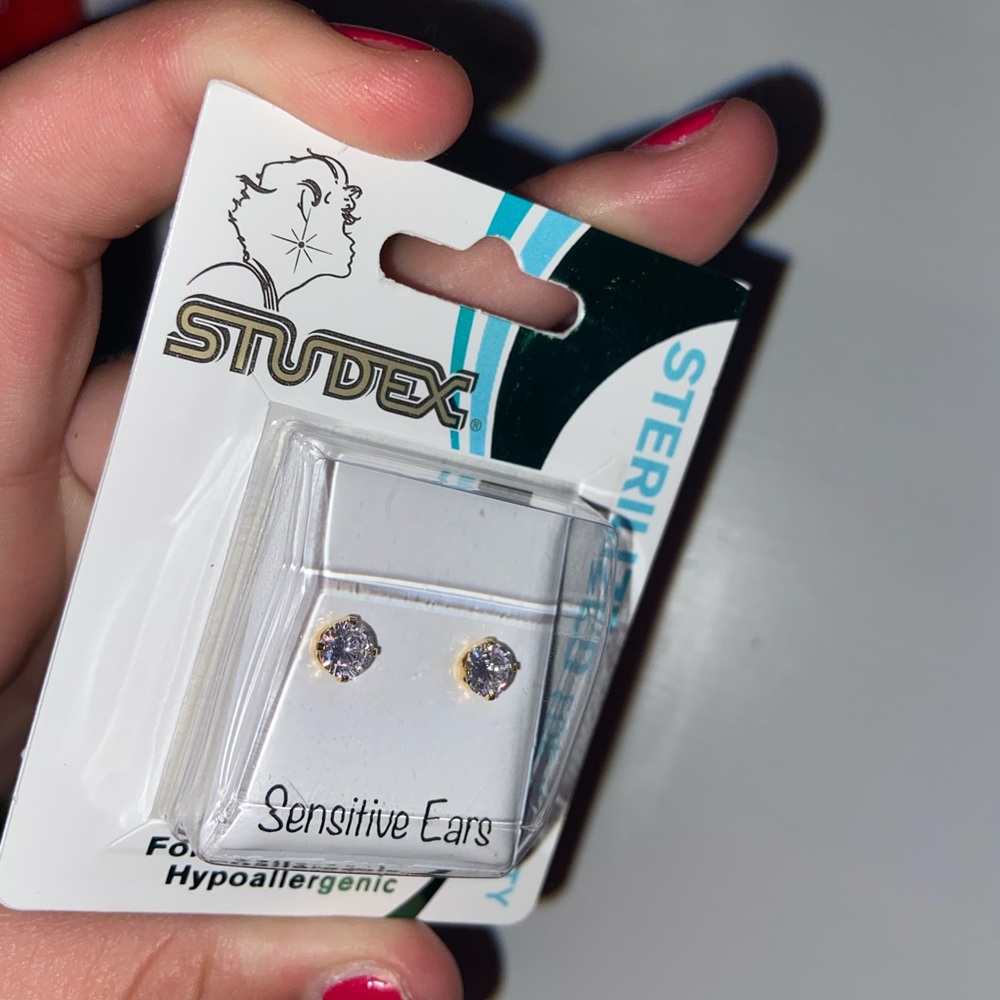 NEW IN BOX Studex Earrings